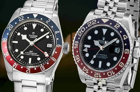 tudor chrono ghiera pepsi|rolex pepsi vs tudor gmt.